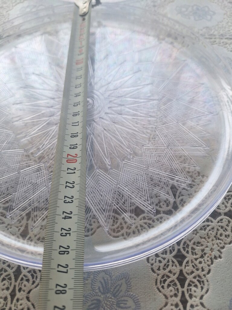 servis tepsisi cam değildir 6 tane - 2