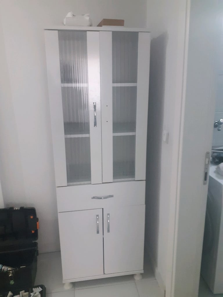 lavabo, banyo dolap, lavabo ve altı 4 parça - 6