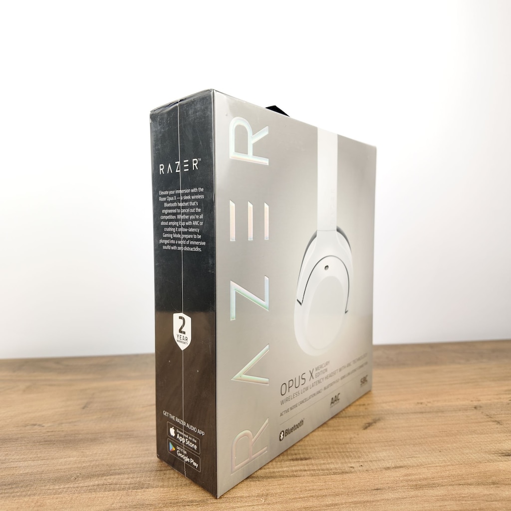 RAZER OPUS X MERCURY EDITION WIRELLES KULAK ÜSTÜ KULAKLIK SIFIR - 2