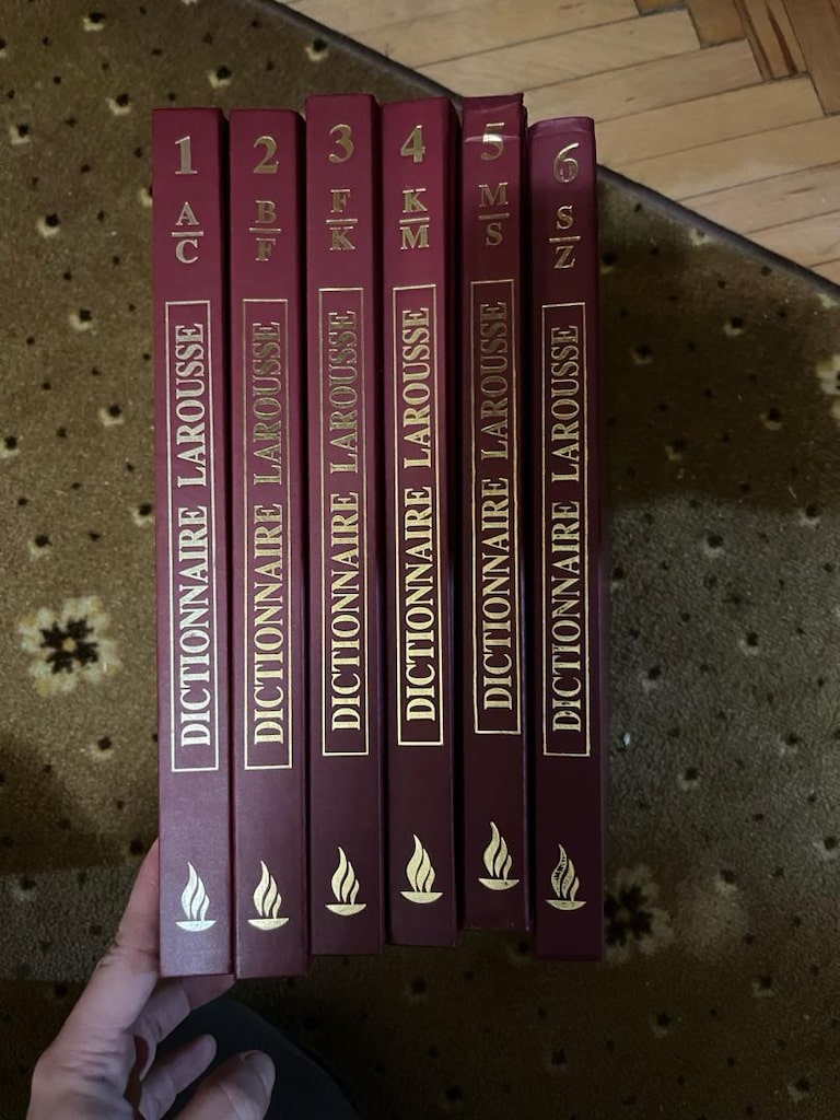 Dictionnaire Larousse 6 Cilt Fransızca Sözlük Seti - 2