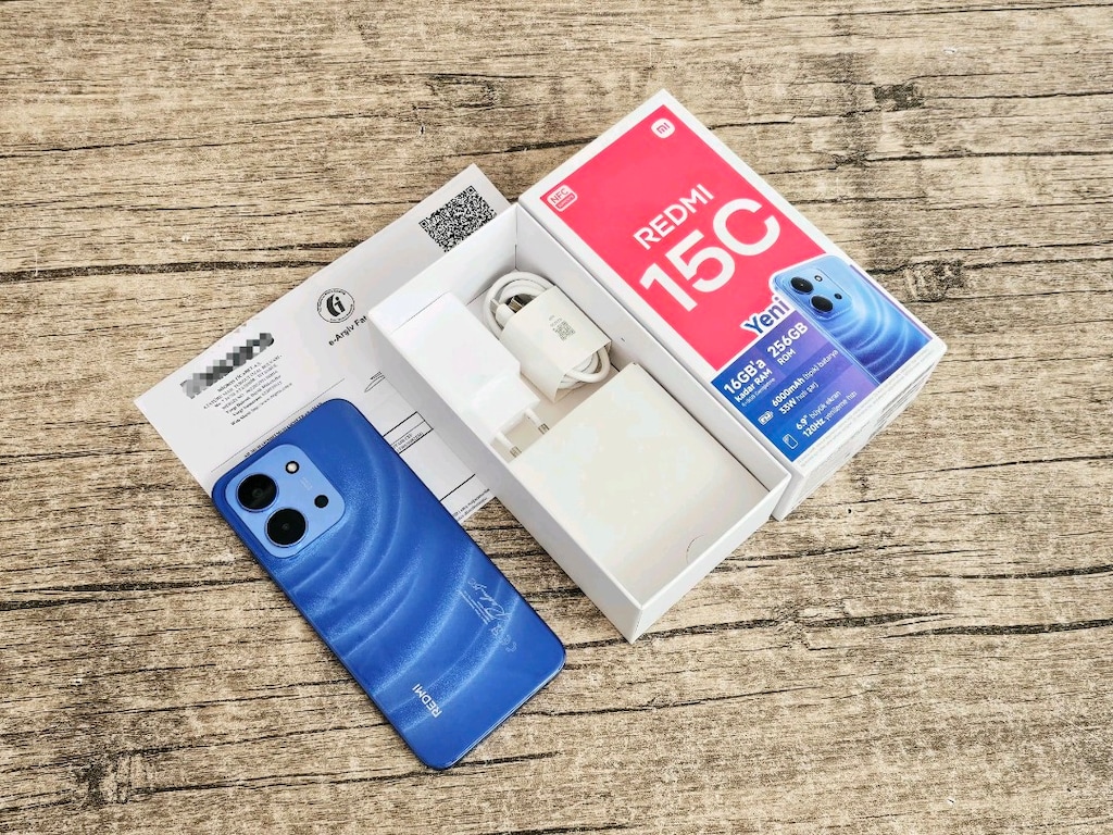 REDMİ 15C 256 GB ORİJİNAL HATASIZ GARANTİLİ - 2