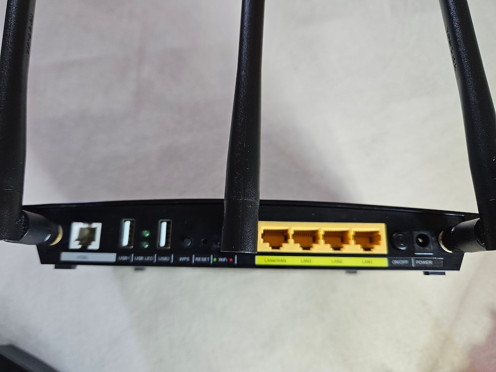 TP-Link Wd-9980 VDSL2 Modem Router - 3