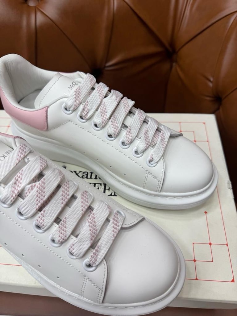 ALEXANDER MCQUEEN PEMBE SPOR AYAKKABI 38 NUMARA - 4