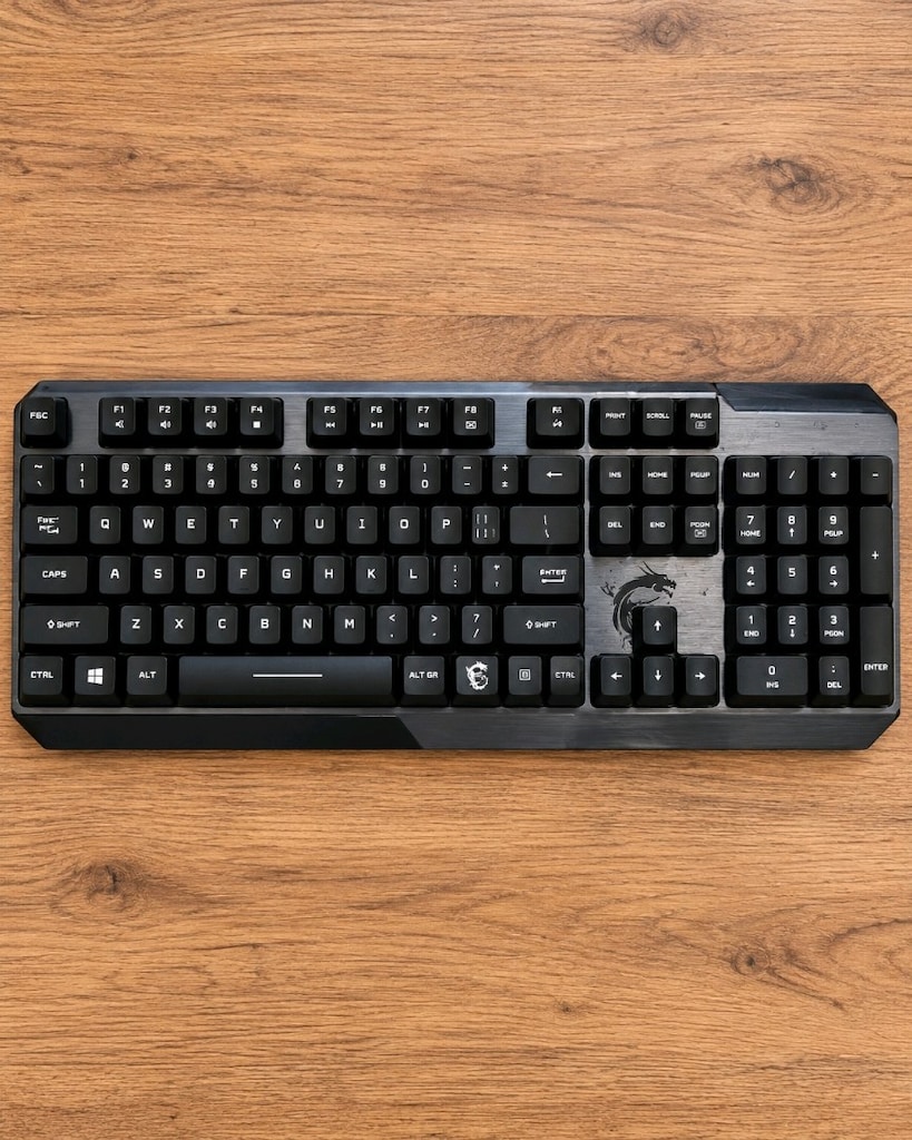 MSI Vigor GK50 Low Profile RGB Gaming Klavye Kutulu Temiz - 3