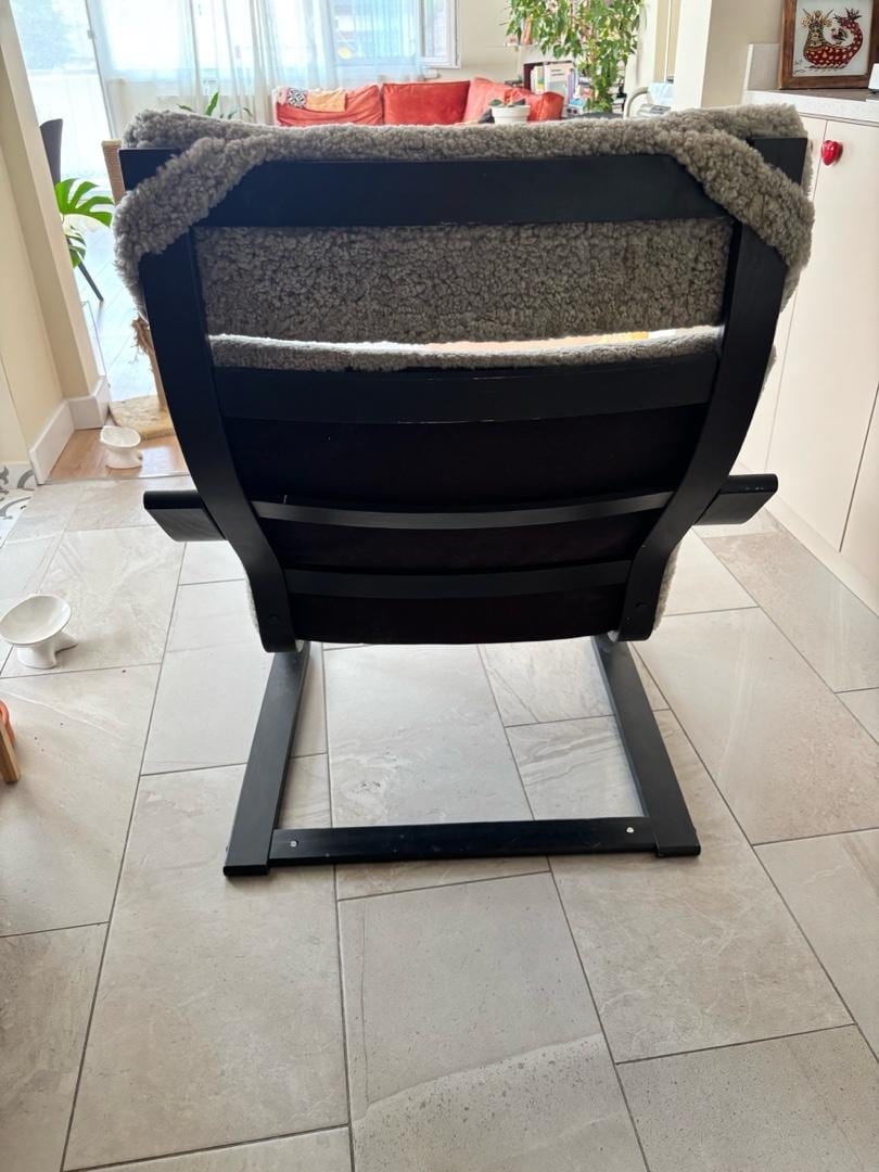 ikea sallanan, peluş koltuk - 7