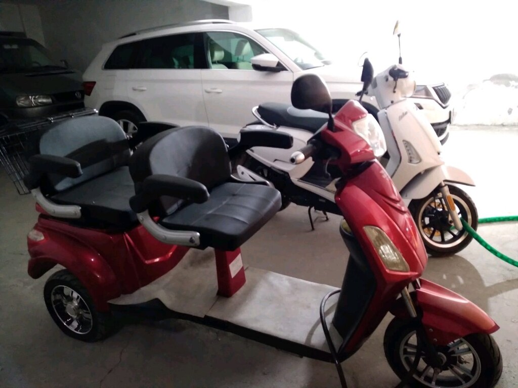 volta vm4+ 2 kişilik 3 tekerli az kullanılmış elektrikli - 4
