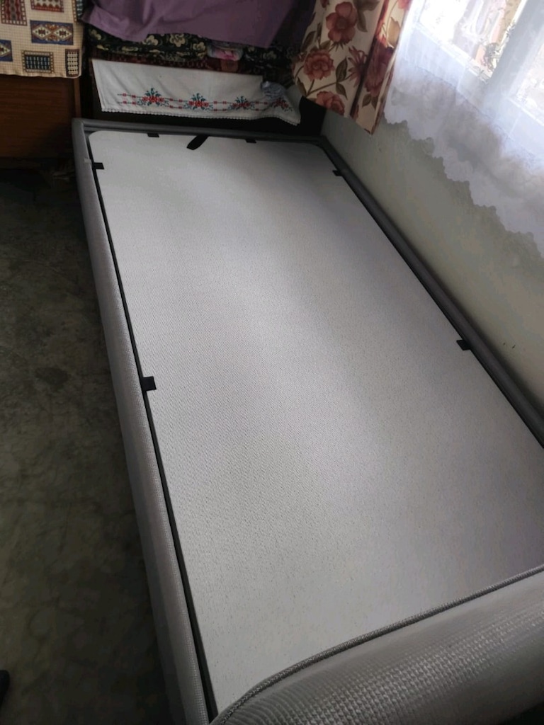 100x200, YENİ, TEK KİŞİLİK YATAŞ BAZA+BAŞLIK - 7