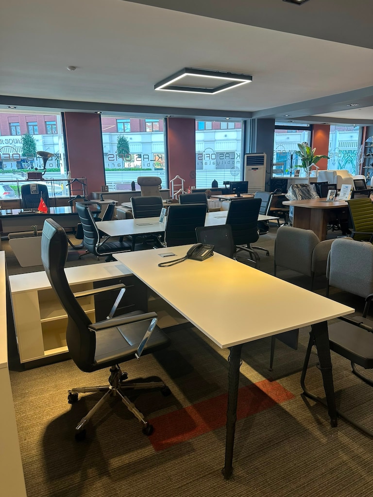 KLAS OFİS ÜSKÜDAR BEYAZ MAKAM TAKIMI SIFIR ÜRÜN - 5