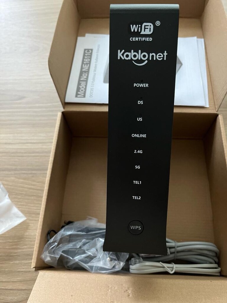(SIFIR ÜRÜN) KABLONET HONG KONG H&D NE 1611C DOCSİS 3.0 - 5