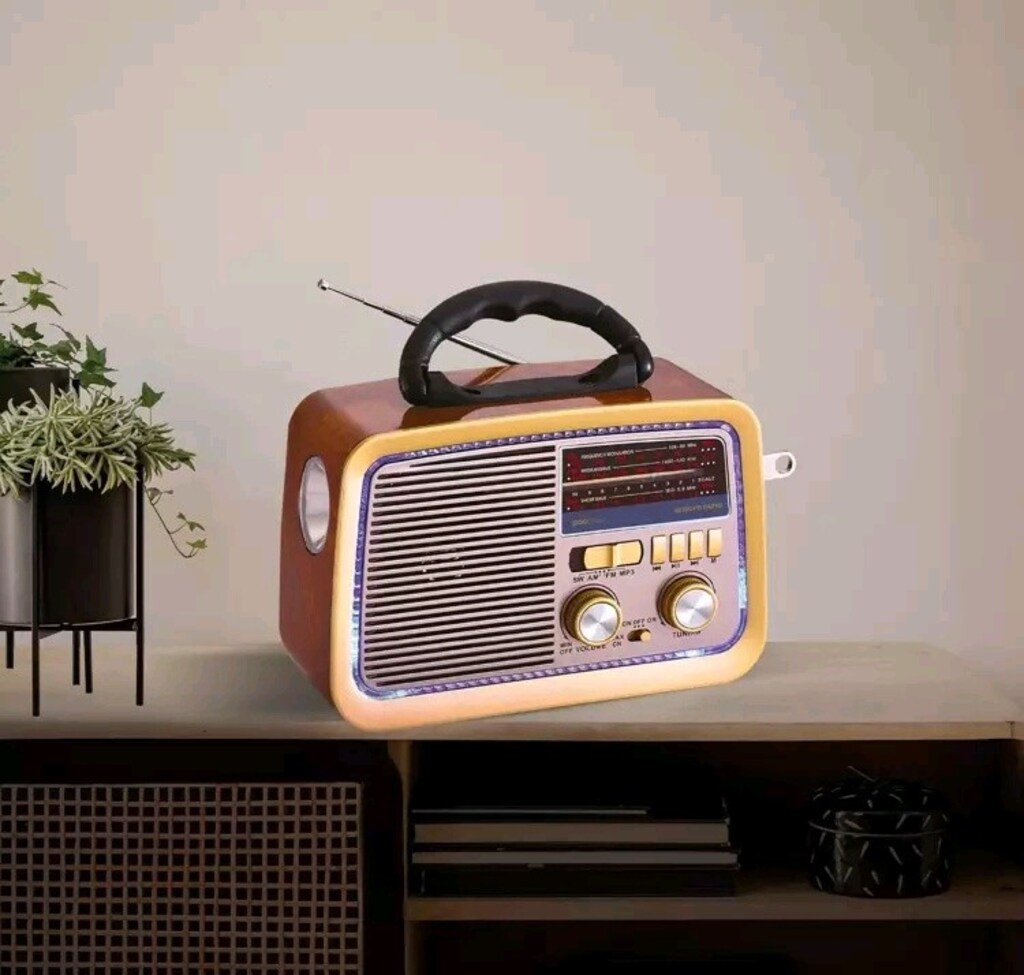 Nostaljik Radyo / Bluetooth Hoparlör - 2