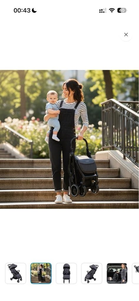 baby plus Quick Kolay Katlanan Bebek Arabası - 3