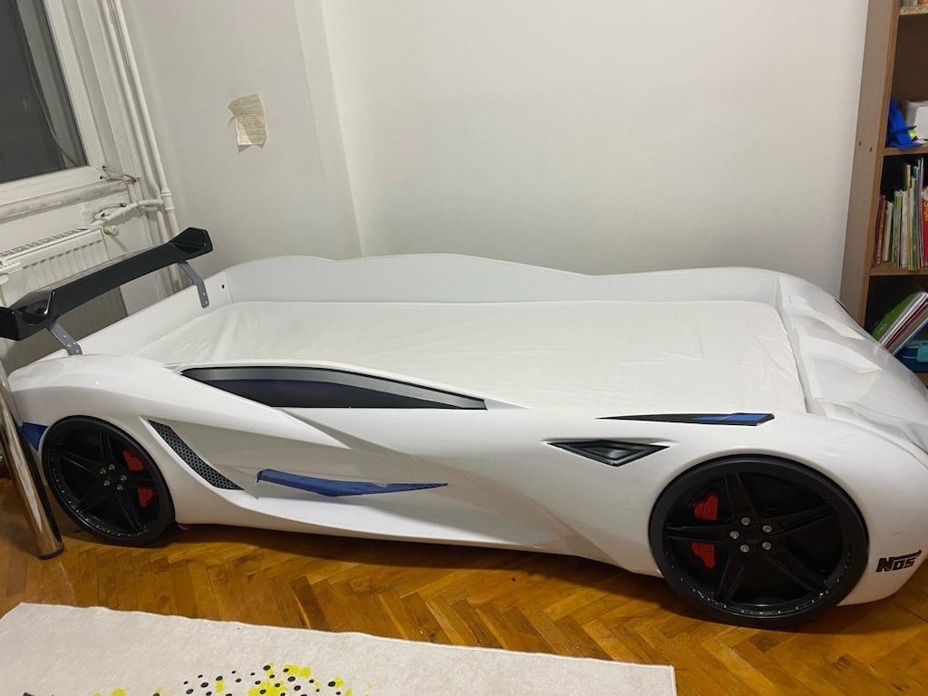 Mercedes arabalı yatak rüzgarlıklı full ledli kumandalı - 6