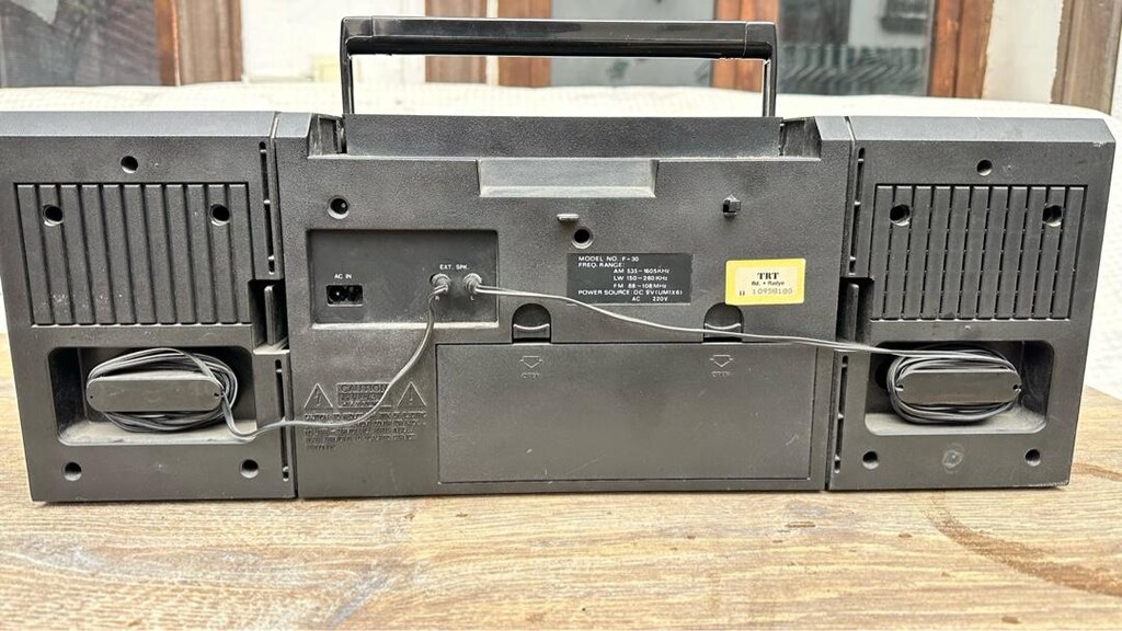 antik; NAKASON JAPAN- FM STEREO KARAOKE DOUBLE KASET ÇALAR FM RADYO - 4