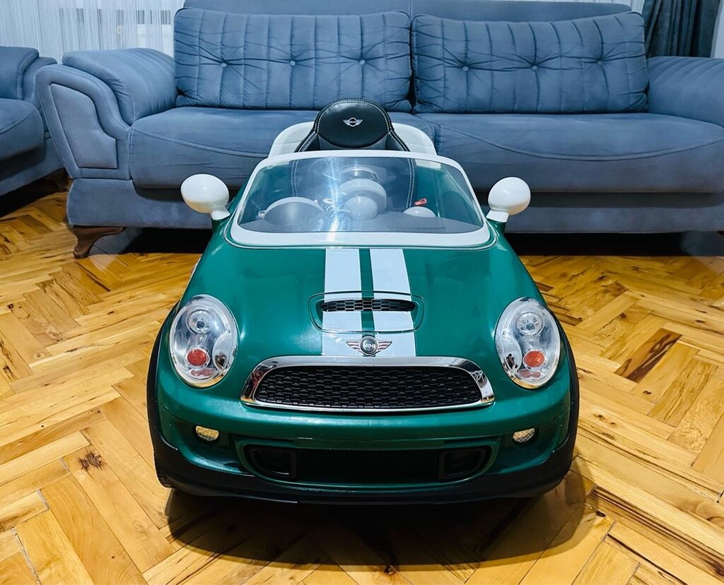 Mini Cooper Lisanslı Akülü Araba(kumandalı) - 2