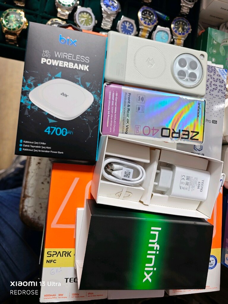 infinix zero 40 5G 12+12/256 GB YD - 5