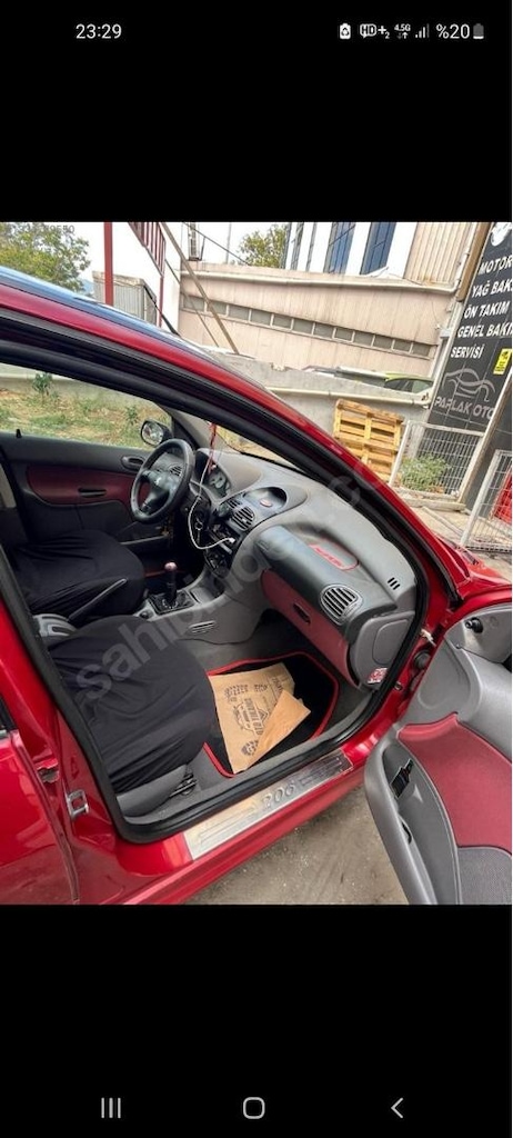 Sahibinden satılık modifiyeli Peugeot 206 colorline 1.4 - 3