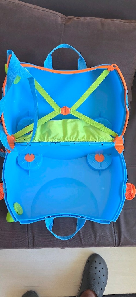 Trunkie çocuk binilebilir valiz - 3