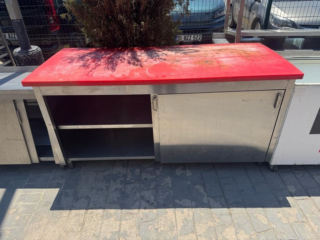 190x80x4 KAPALI SÜRGÜLÜ POLIETILEN ET TEZGAHI - 2