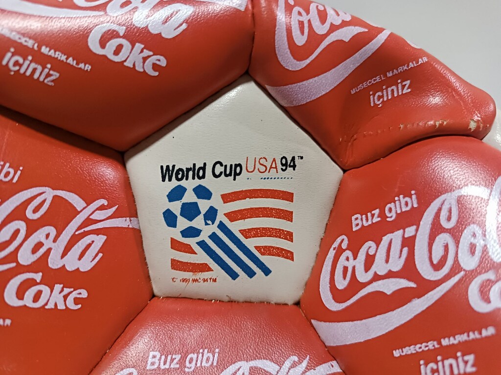 TOP COCA COLA 1994 FUTBOL TOPLARI - 3