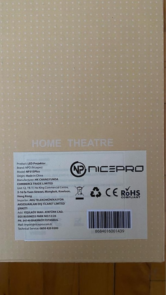 Nicepro Led Projektör - 5