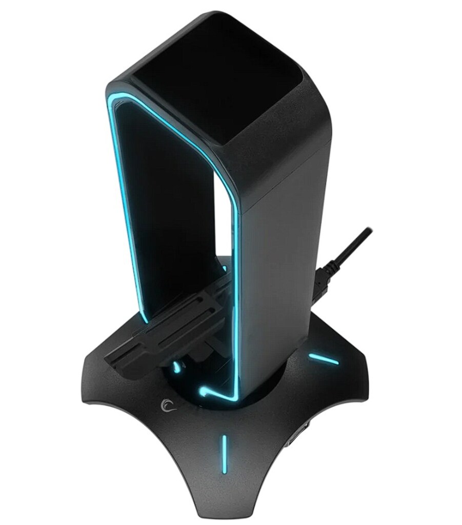 Rampage RM-H66 GUARD RGB oyuncu kulaklık standı - 2