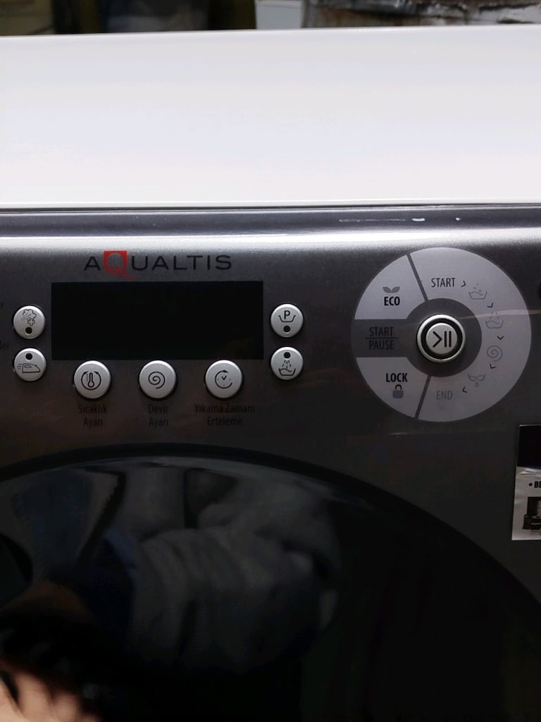 AQUALTİS 9 KG ÇAMAŞIR MAKİNESİ İZMİR İÇİ 3 AY GARANTİMİZ VARDIR - 4