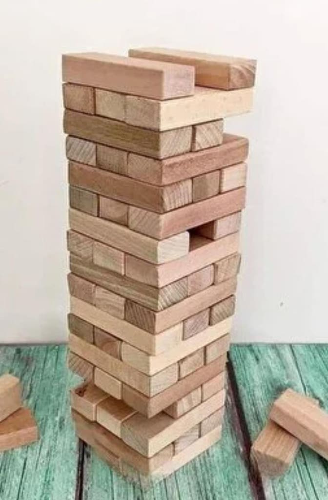 Jenga Blokları Ahsap Denge oyunları - 3
