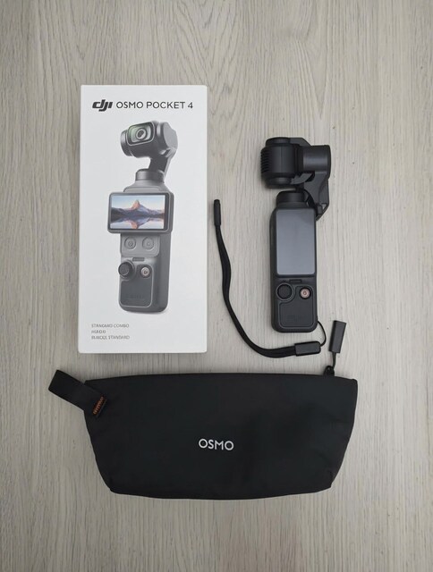 DJI Osmo Pocket 4 Standard Combo | Sıfır Ayarında | Kutulu