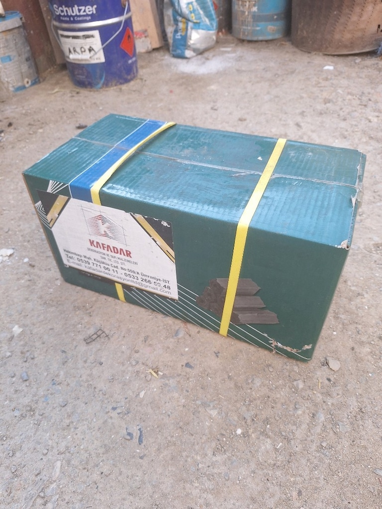 sıfır ürün 10 kg delikli mangal kömürü - 3