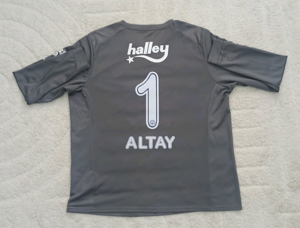 2022-2023 Altay Bayındır Orijinal Fenerbahçe Kaleci Forma Puma Gri - 4
