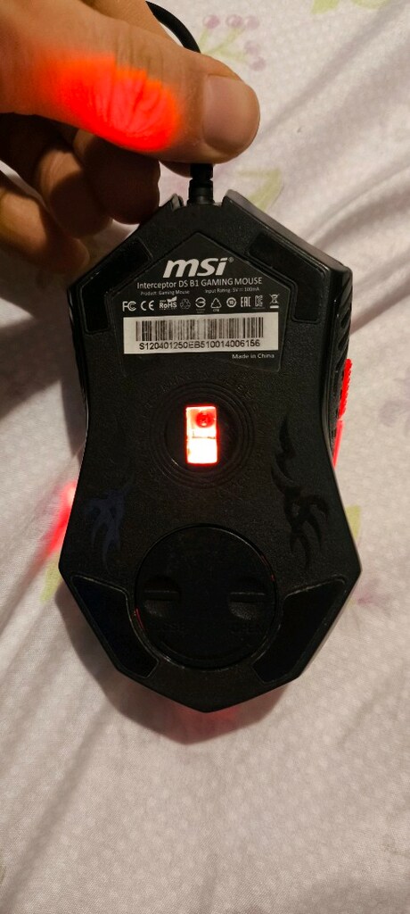 MSI Interceptor DS B1 oyuncu faresi - 2