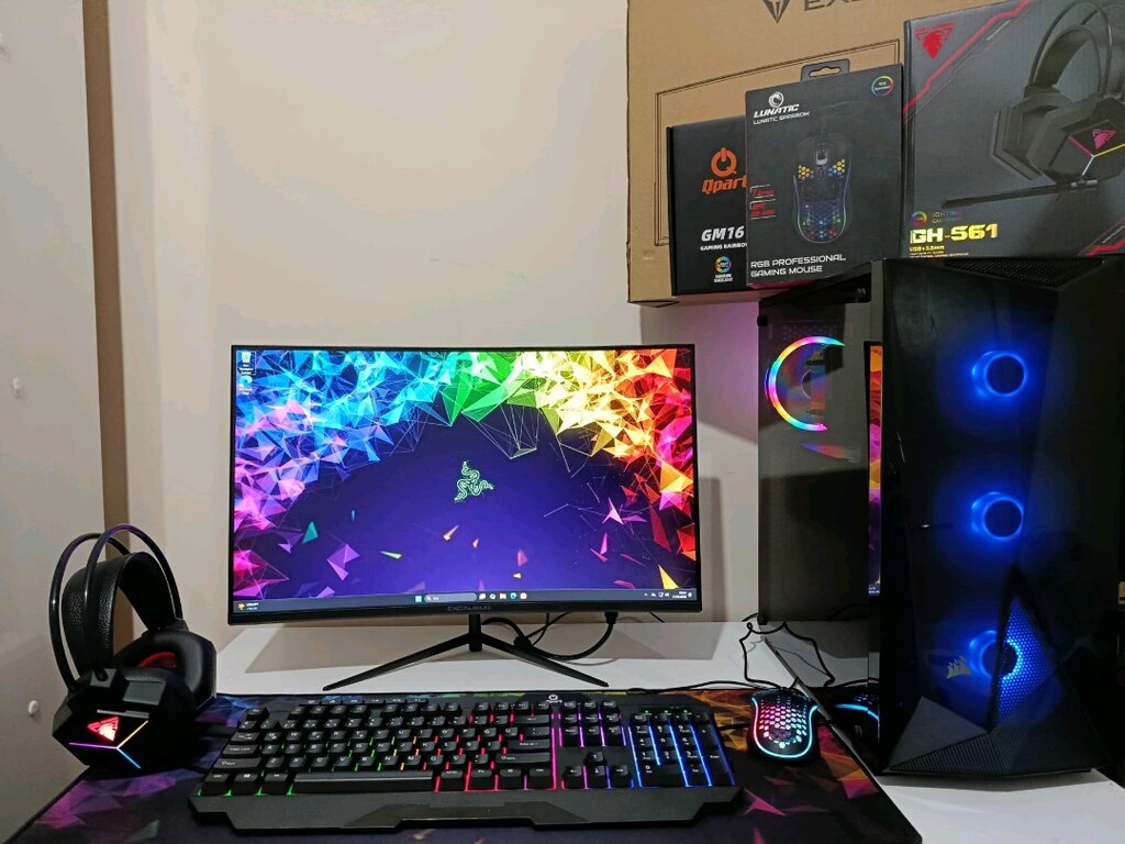 İ5-9400F/1660S/16GB RAM/500GB/200HZ HER ŞEY DAHİL GAMİNG SET - 2