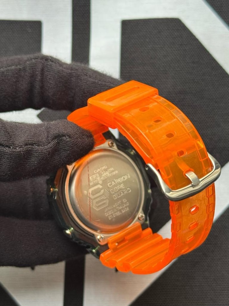 G-Shock Turuncu Şeffaf - 4