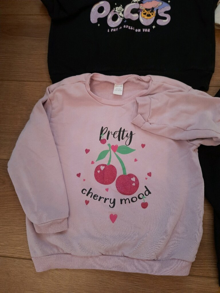 sweatshirtler 5,6 yaşa olurkiz cocuk 4 adet - 9