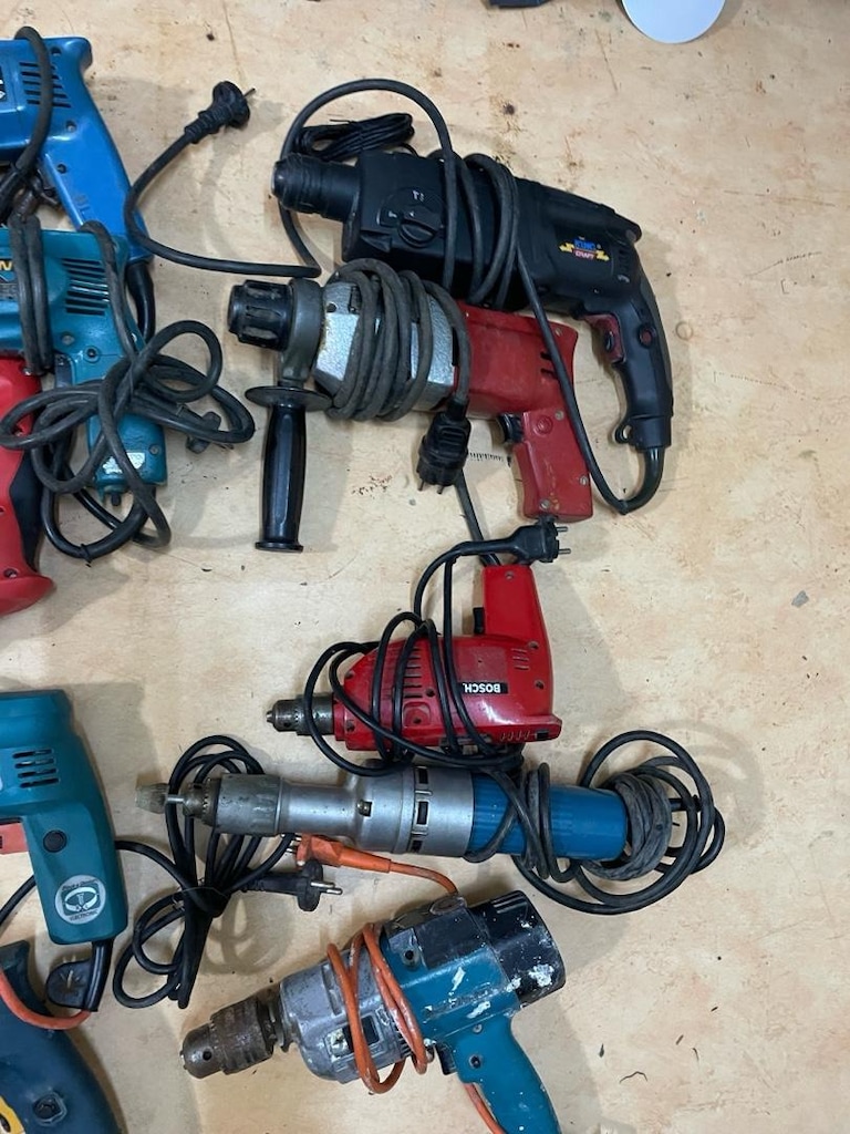 10 adet elektirikli matkap orjinal alman - 4