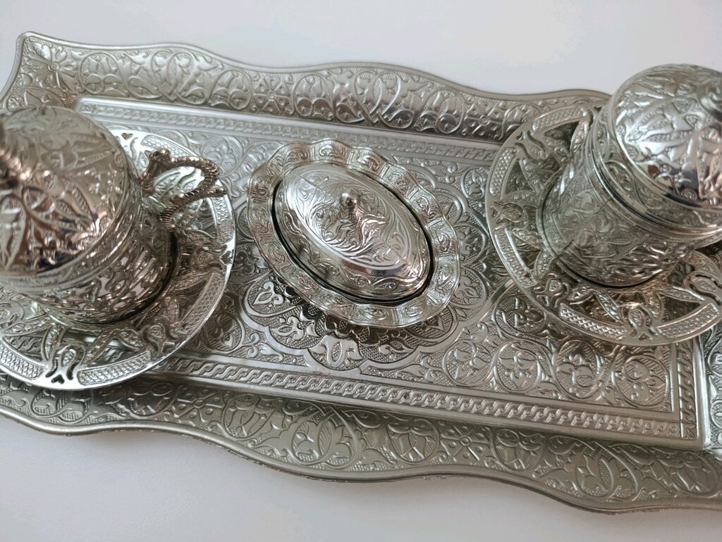 Osmanlı kahve fincan takımı - 4