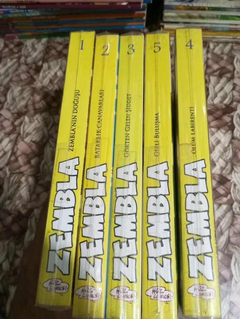 zembla HOZ comic 1-2-3-4-5 tskım - 2