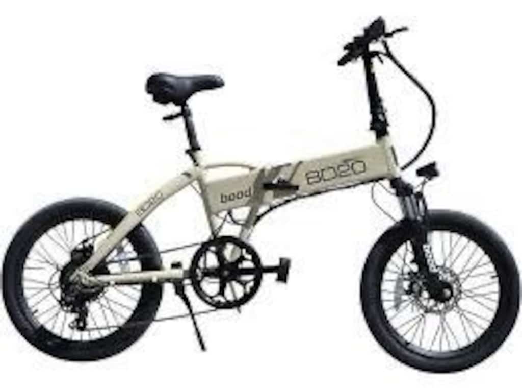BOOD BD-20 250 W 30–60 km Menzil Katlanabilir Elektrikli Bisiklet Kum - 7