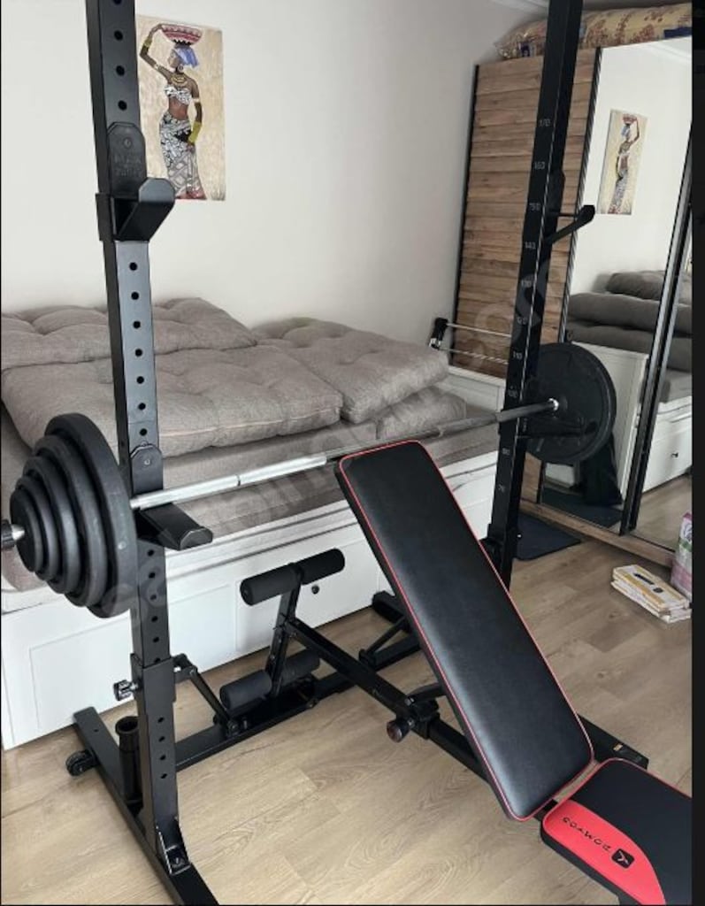 Bench-Squat-Deadlift-Barfiks İstasyonu