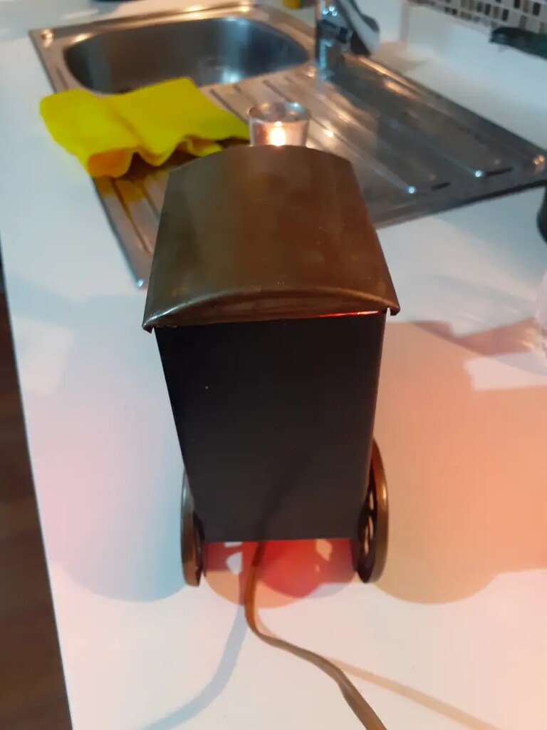 Antika metal Lokomotif Çuf Çuf - 2