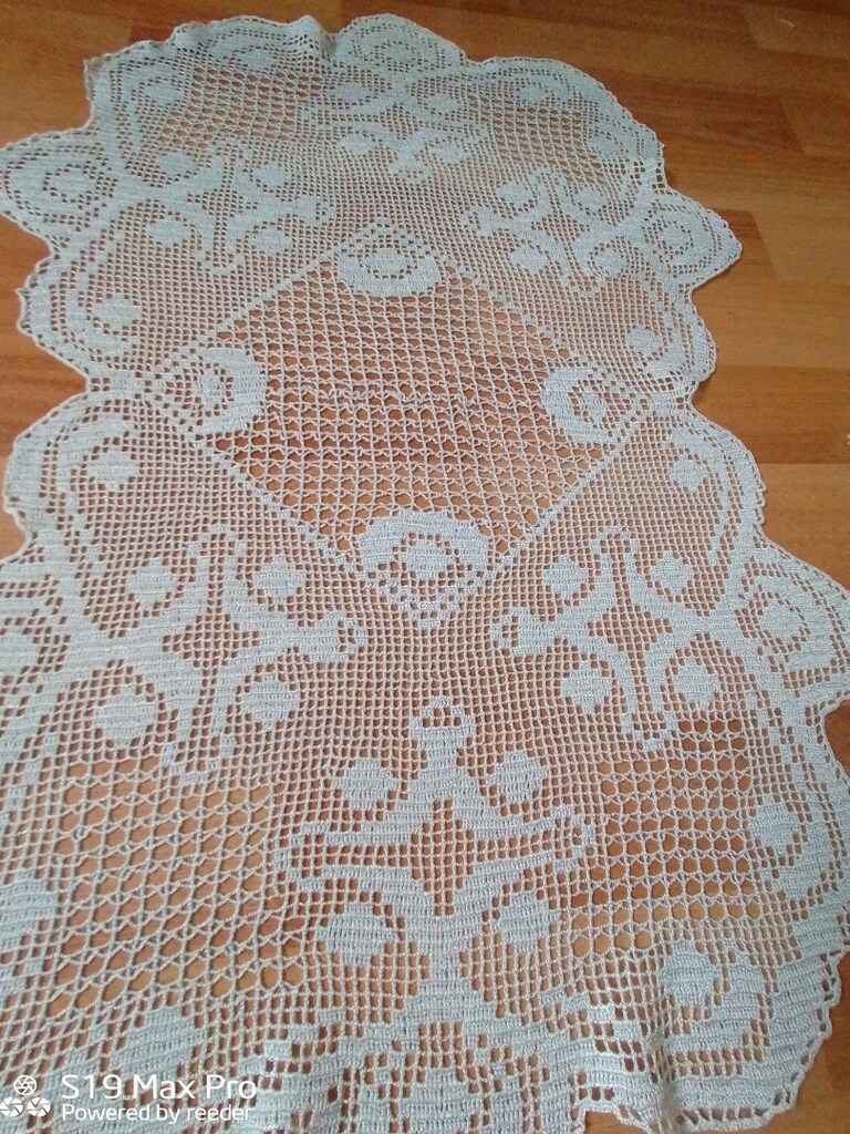 filoş ip Dantel örtü - 3