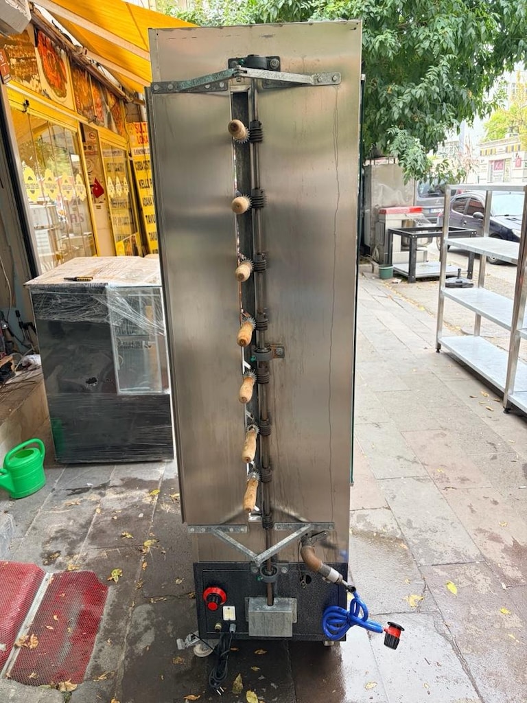 Yaşar Tic 7 Şişli Piliç Çevirme Makinesi / LPG Tavuk Pişirme - 2