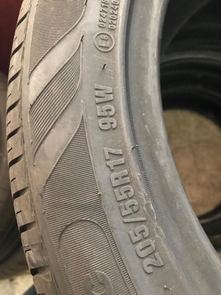 205/55r 17 95WXL Ebat Sıfır Yaz Lastiği. - 6