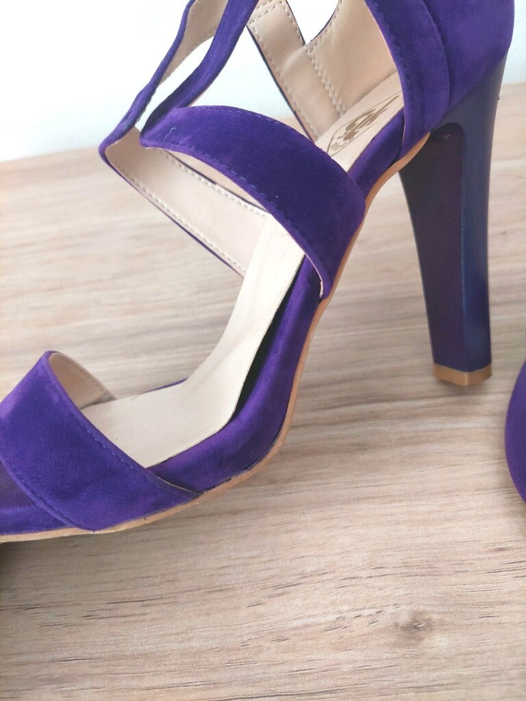 ÇLK Shoes Mor topuklu ayakkabı - 9