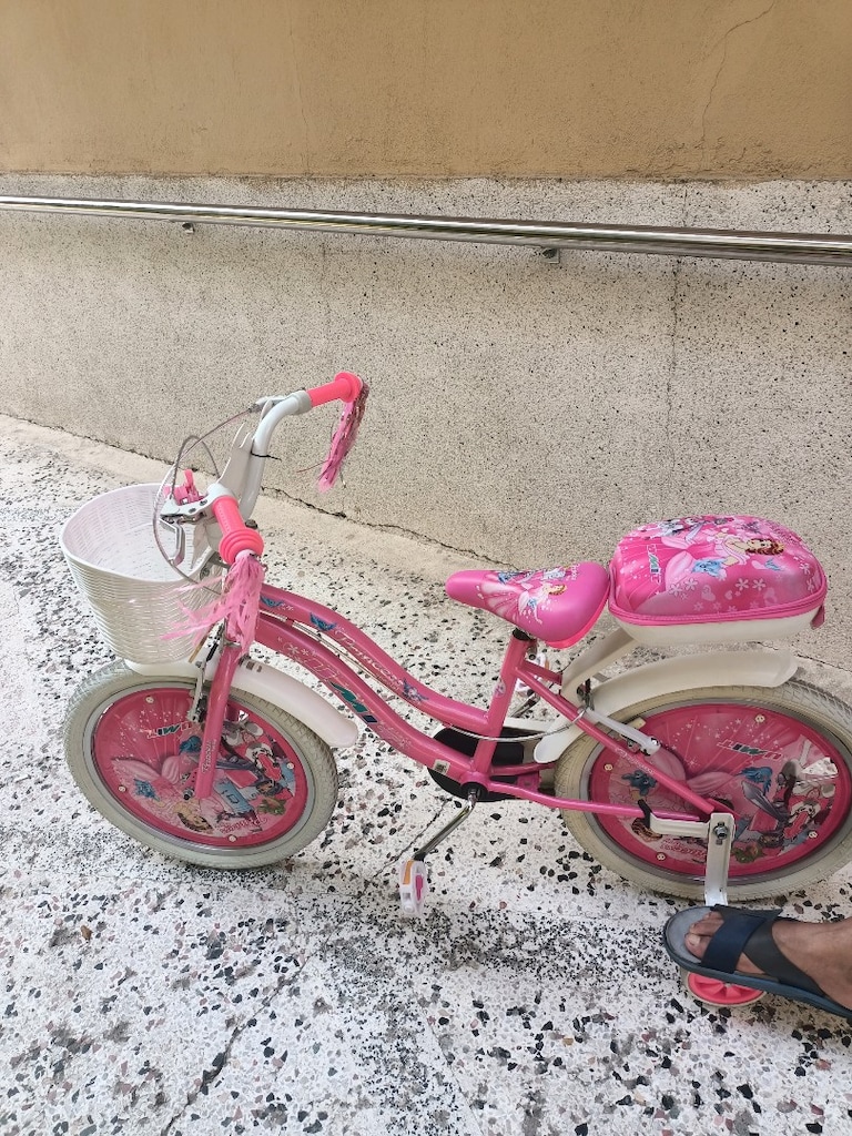 Kız çocuk sıfır ayarda bisiklet - 10