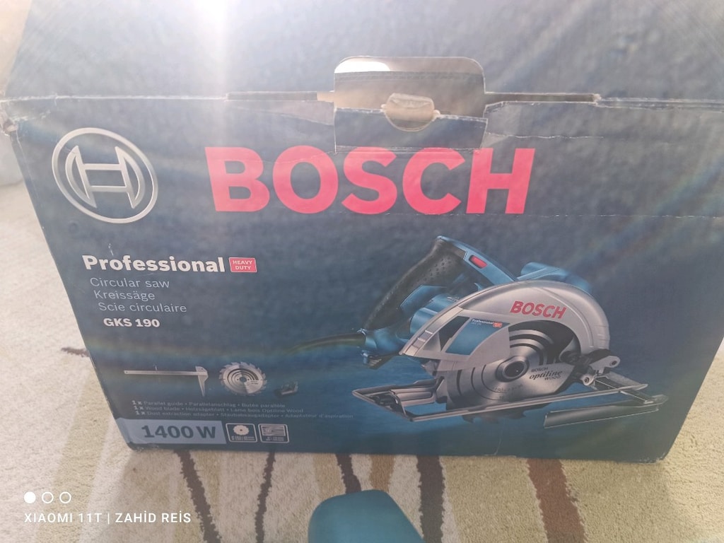 BOSCH PROFESYONEL GKS 190 DAİRE TESTERE - 8