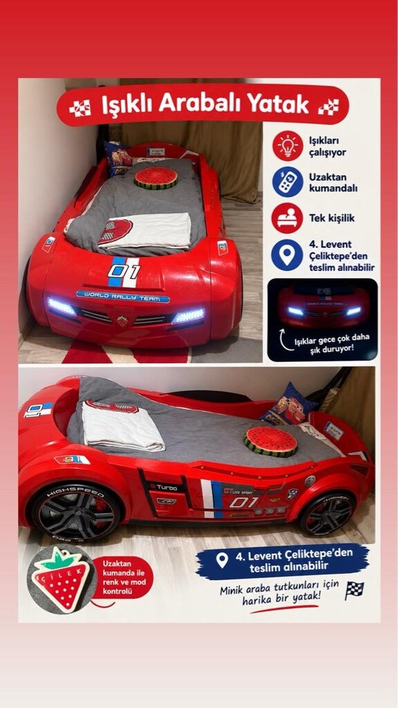 çilek mobilya yatak - 3