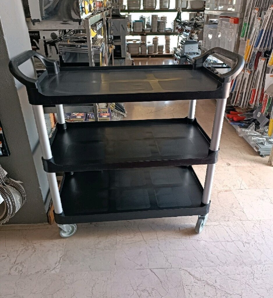 Servis Arabası Plastik Servis Arabası 3 Katlı FATURALI - 5