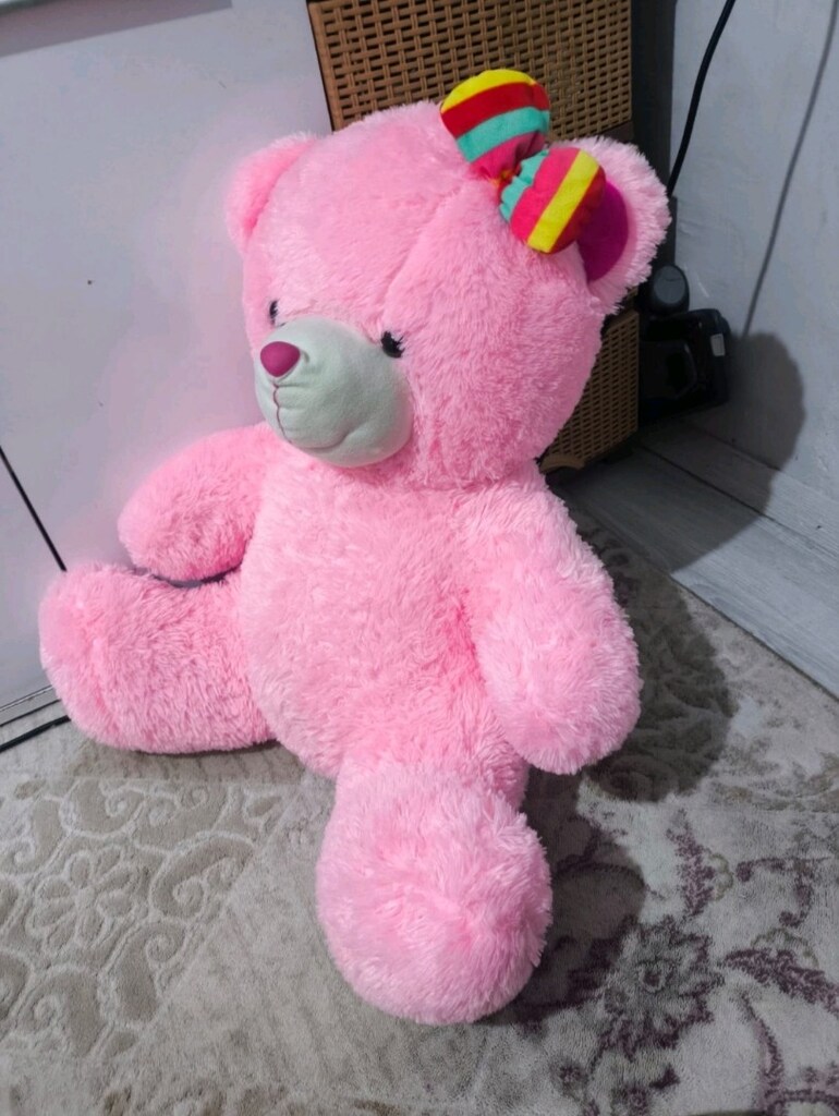 pembe peluş ayı - 2