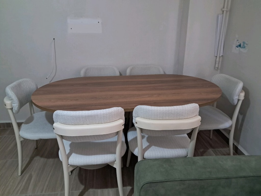 Bohem Masa Takımı Ahşap 2 Ay Kullanıldı - 10
